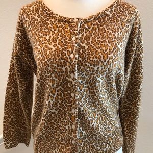 ROXY QUICKSILVER animal print sweater.